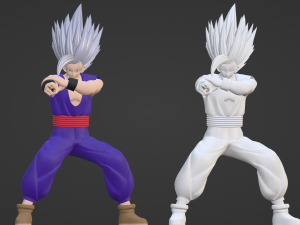 Gohan Beast - Dragon Ball Super 3D Model