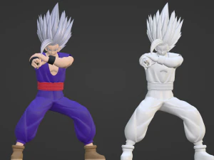 Gohan Beast - Dragon Ball Super 3D Model