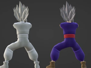 Gohan Beast - Dragon Ball Super 3D Model