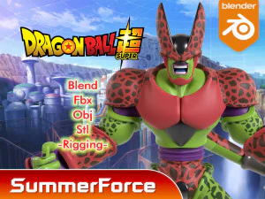 Sel Max - Super Bola Naga Model 3D