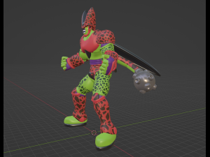 Cell Max - Dragon Ball Super Model 3D