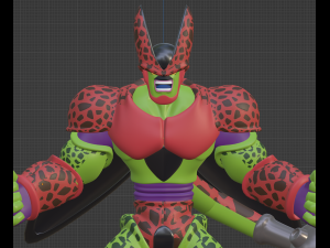 Cell Max - Dragon Ball Super Model 3D