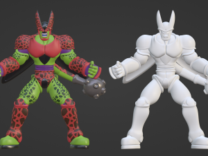 Cell Max - Dragon Ball Super Model 3D