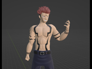 SUKUNA - Jujutsu Kaisen 3D 模型