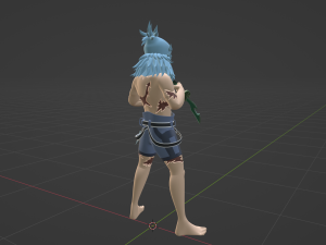 Sunraku - Shangri-la Frontier 3D Model