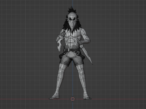 Sunraku - Shangri-la Frontier 3D Model
