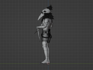 Sunraku - Shangri-la Frontier 3D Model