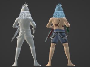 Sunraku - Shangri-la Frontier 3D Model