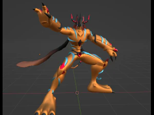 Agumon Bond of Bravery - Digimon Last Evolution 3D Model