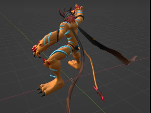 Agumon Bond of Bravery - Digimon Last Evolution 3D Model