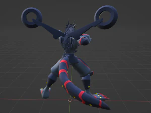 Gabumon V&iacute;nculo de Amistad - Digimon Last Evolution Modelo 3D