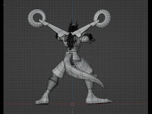 Gabumon V&iacute;nculo de Amistad - Digimon Last Evolution Modelo 3D
