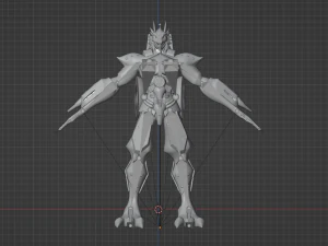 Gabumon V&iacute;nculo de Amistad - Digimon Last Evolution Modelo 3D
