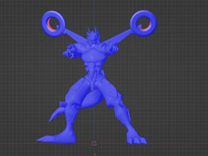 Gabumon V&iacute;nculo de Amistad - Digimon Last Evolution Modelo 3D
