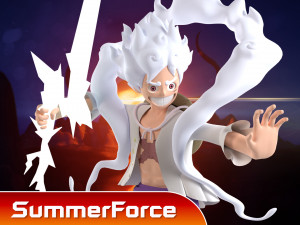 Luffy Gear 5 NIKA - One Piece 3D 模型