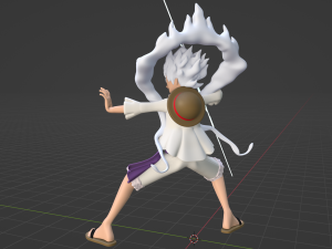 Luffy Gear 5 NIKA - One Piece 3D 模型