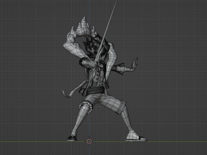 Luffy Gear 5 NIKA - One Piece 3D 模型