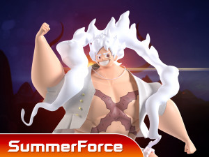 Luffy Gear 5 Muscle - One Piece 3D 모델