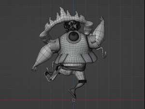 Luffy Gear 5 Muscle - One Piece 3D 모델