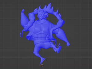 Luffy Gear 5 Muscle - One Piece 3D 모델