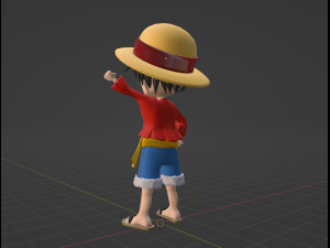 Luffy SD - One Piece 3Dモデル