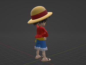 Luffy SD - One Piece 3Dモデル