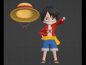 Luffy SD - One Piece 3Dモデル