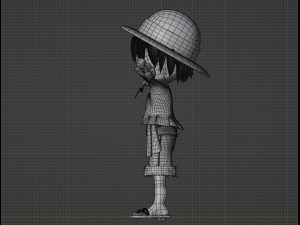 Luffy SD - One Piece 3Dモデル