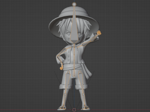 Luffy SD - One Piece 3Dモデル