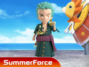 Roronoa Zoro SD - One Piece 3D Model
