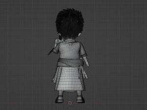 Roronoa Zoro SD - One Piece 3D Model