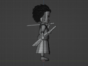 Roronoa Zoro SD - One Piece 3D Модель
