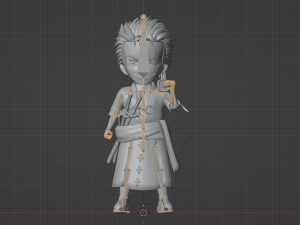 Roronoa Zoro SD - One Piece 3D Модель