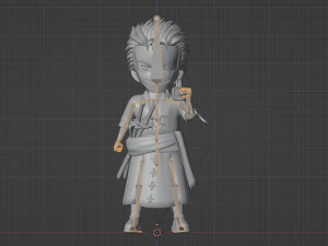 Roronoa Zoro SD - One Piece 3D Model