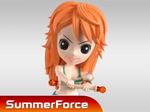 Nami SD - One Piece 3D Модель
