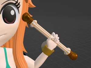 Nami SD - One Piece 3D Model