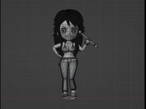 Nami SD - One Piece 3D Model