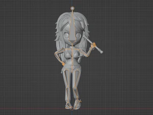 Nami SD - One Piece 3D Model