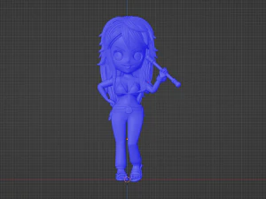 Nami SD - One Piece 3D Model