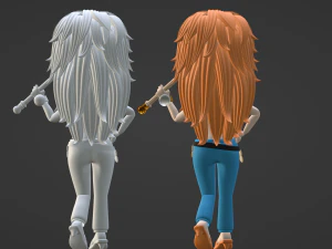 Nami SD - One Piece 3D Model