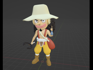 Usopp SD - One Piece 3D Модель