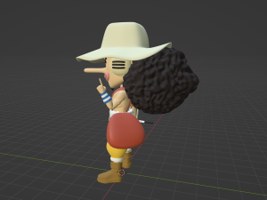 Usopp SD - One Piece 3D Модель