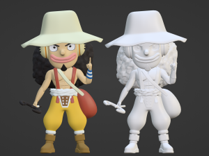 Usopp SD - One Piece 3D Модель