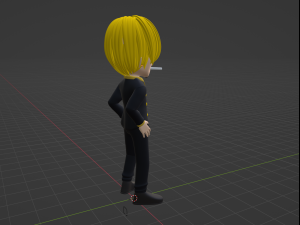 Vinsmoke Sanji SD - One Piece Model 3D