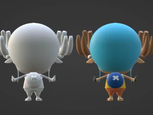 Tony Tony Chopper SD - One Piece 3D Model