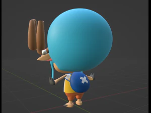 Tony Tony Chopper SD - One Piece 3D Model
