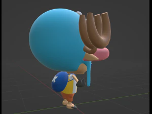 Tony Tony Chopper SD - One Piece 3D Model