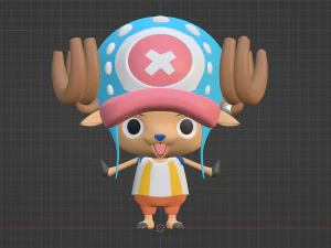 Tony Tony Chopper SD - One Piece 3D Model