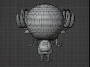 Tony Tony Chopper SD - One Piece 3D Model