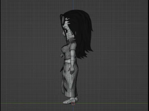 Nico Robin SD - One Piece 3D Model